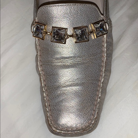 Stuart Weitzman gold slides - Picture 6 of 6